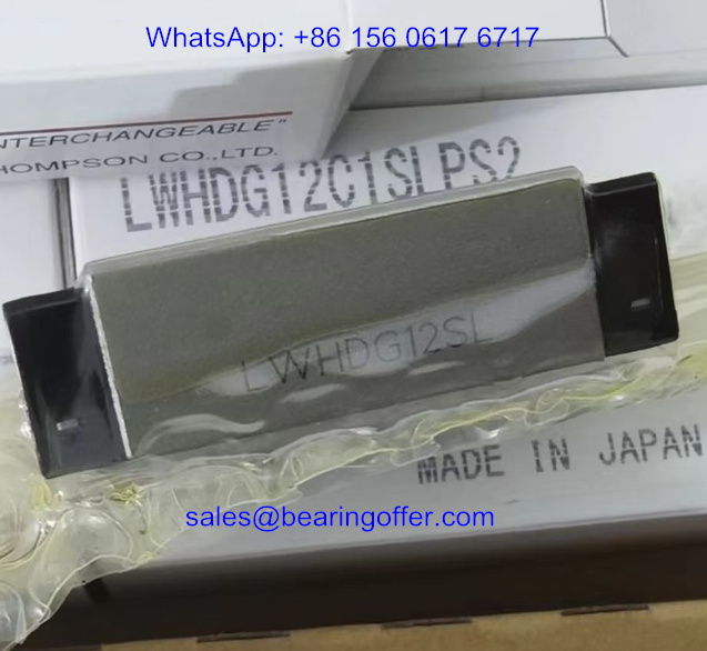 LWHDG12SL Linear Carriage LWHDG12C1SLPS2 Guide Rail Block - Stock for Sale