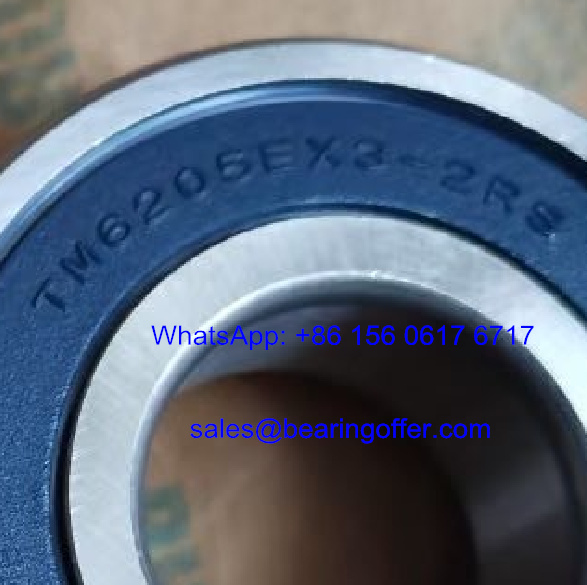 TM6205EX3-2RS Transmission Bearing 25x58x17 Ball Bearing - Stock for Sale