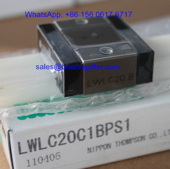 LWLC20C1BPS1 Linear Rail Carriage LWLC20B Guide Block LWLC20 - Stock for Sale