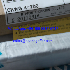 CRWG4-200 Crossed Roller Way CRWG4-200H Rolling Bearing - Stock for Sale