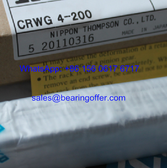 CRWG4-200 Crossed Roller Way CRWG4-200H Rolling Bearing - Stock for Sale