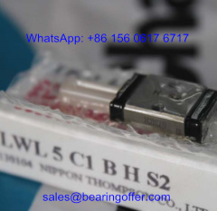 LWL5C1BHS2 Linear Rail Carriage 5x12x19 Guide Block LWL5B - Stock for Sale