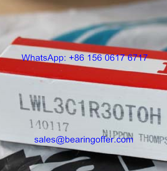 LWL3C1R20T0H Linear Rail Carriage LWL3 Guide Block - Stock for Sale