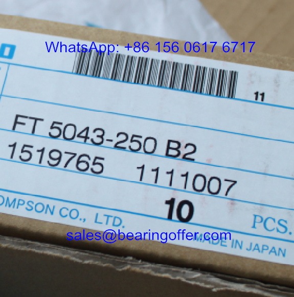 FT5043-250B2 Linear Flat Roller Bearing FT5043-250L Rolling Bearing - Stock for Sale