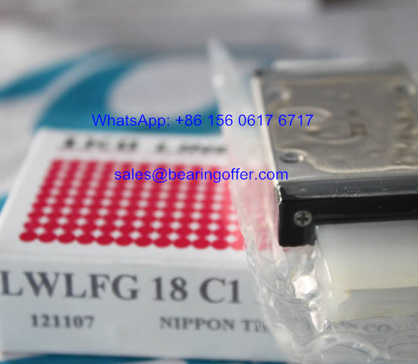 LWLFG18C1BHS2 Linear Rail Carriage 9x30x50.5 Guide Block LWLFG18 - Stock for Sale