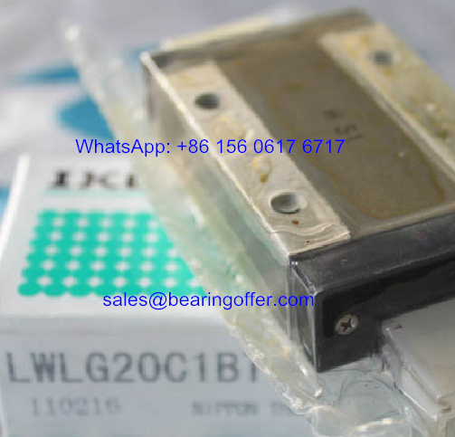 LWLG20C1BT0HS1 Linear Rail Carriage LWLG20B Guide Block LWLG20 - Stock for Sale