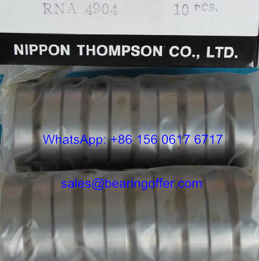 RNA4904 Needle Roller Bearing 25x37x17 Rolling Bearing - Stock for Sale