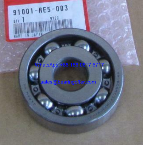 91001-RE5-004 Gearbox Bearing 25x80x19 Ball Bearing - Stock for Sale