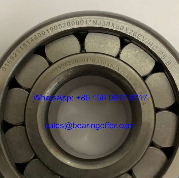 NJ30X80X26EV/HC/P5-B Transmission Bearing 30x80x26 Roller Bearing - Stock for Sale