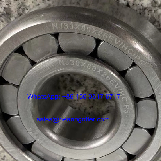 NJ30X80X26EV/HC/P5 Transmission Bearing NJ30X80X26 Roller Bearing - Stock for Sale