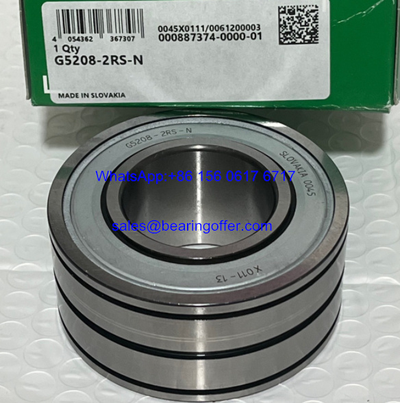 G5208-2RS-N Insert Ball Bearing 40x80x38 Rolling Bearing - Stock for Sale