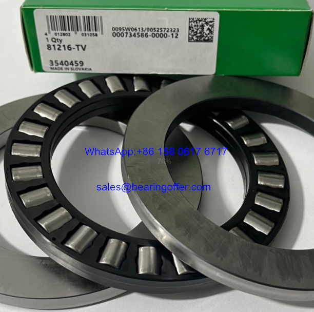 81216-TV Thrust Roller Bearing 80x115x28 Rolling Bearing 81216 - Stock for Sale