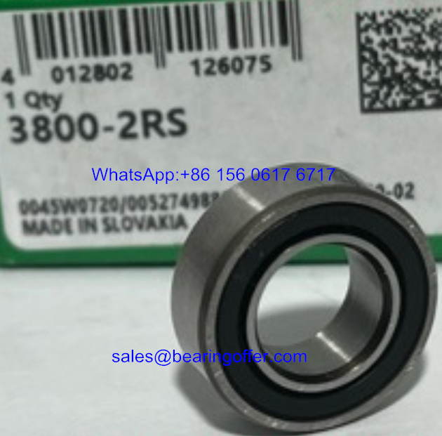 3800-2RS Angular Contact Ball Bearing 10x19x7 Rolling Bearing - Stock for Sale
