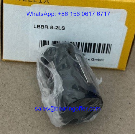 LBBR8-2LS Linear Ball Bearing 8x15x24 Linear Bushing LBBR 8-2LS - Stock for Sale