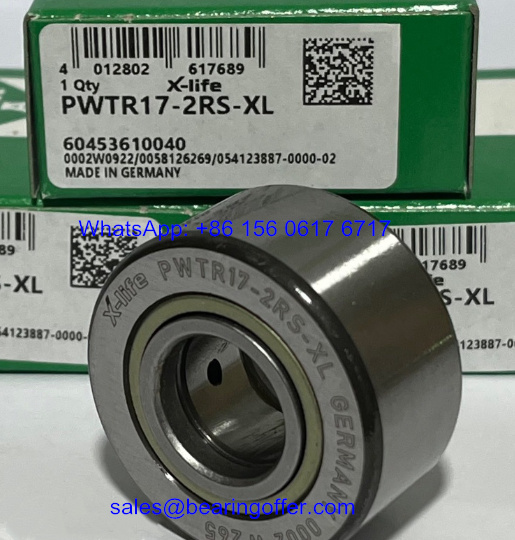 PWTR17-2RS-XL Cam Follower Bearing 17x40x21 Track Roller PWTR17 - Stock for Sale
