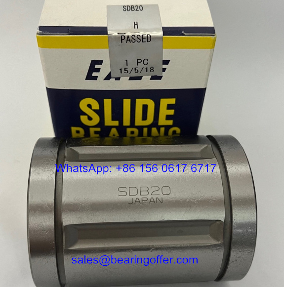 SDB20 Linear Ball Bearing 31.75x50.8x66.675 Linear Bushing - Stock for Sale