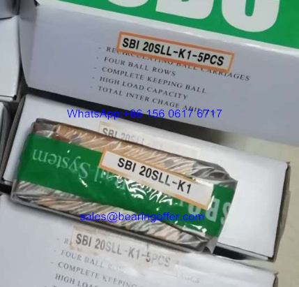 SBI20SLL Linear Rail Carriage SBI20SLL-K1 Guideway Block - Stock for Sale