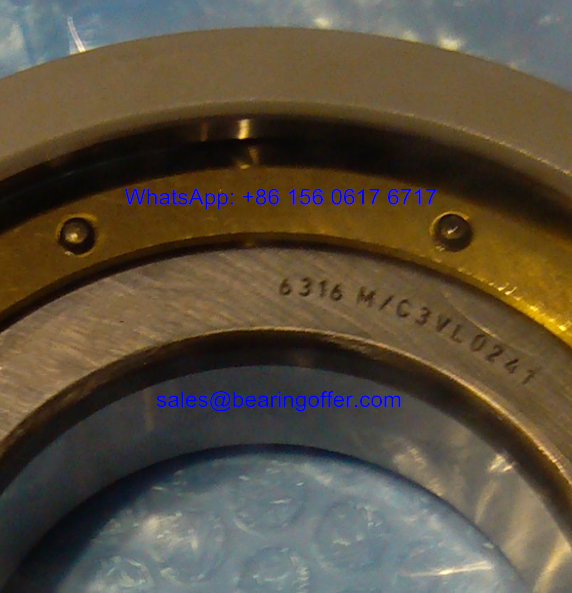 6316M/C3VL0241 Insocoat Ball Bearing 80x170x39 Insulated Bearing - Stock for Sale