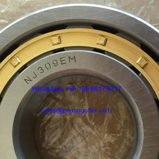 NJ309EM Cylindrical Roller Bearing 45x100x25 Rolling Bearing - Stock for Sale