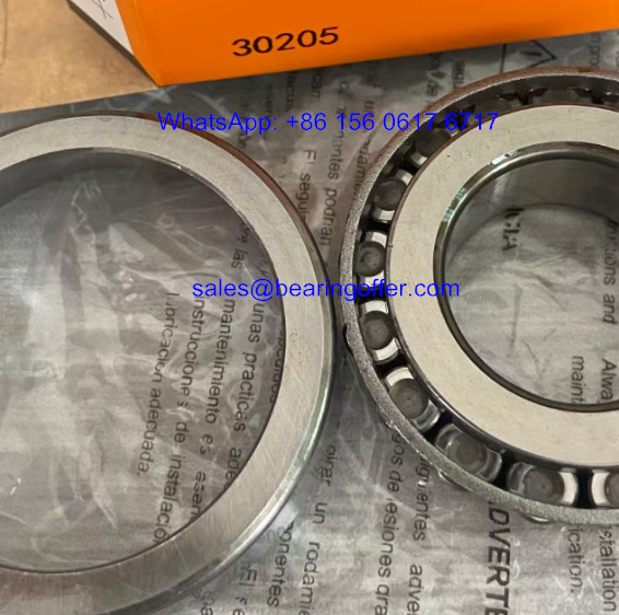 Kegelrollenlager 30205 25x52x16,25mm - Chromstahl Industrielager