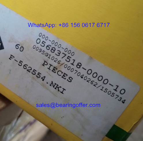 F-562554 Transmission Bearing F-562554.NKI Roller Bearing - Stock for Sale