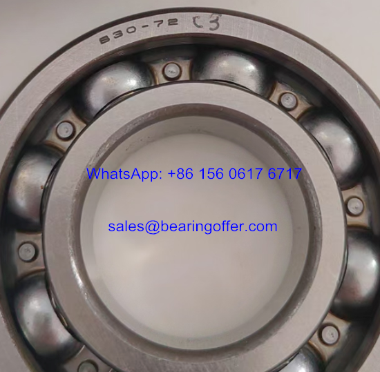 830-72 C3 Gearbox Bearing 30*62*16 Ball Bearing 830-72C3 - Stock for Sale