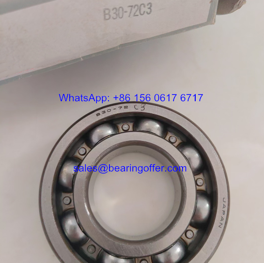 B30-72 Gearbox Bearing 30x62x16 Ball Bearing B30-72C3 - Stock for Sale
