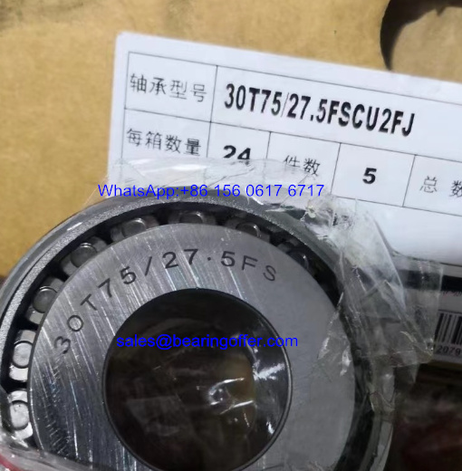 30T75/27.5FSCU2FJ Differential Bearing 30x75x27.5 Roller Bearing - Stock for Sale