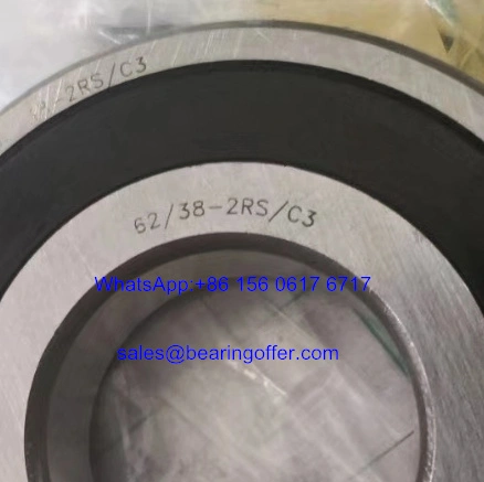 62/38-2RS/C3 deep groove ball bearing