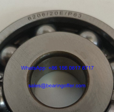 6206/20E/P63 Gearbox Bearing 6206/20E Ball Bearing - Stock for Sale
