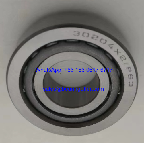 30204X2/P63 Transmission Bearing 20x47x15.5 Roller Bearing 30204X2 - Stock for Sale