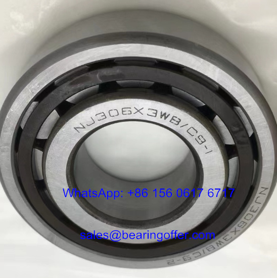 NJ306X3WB/C9-1 Transmisssion Bearing 30x70x19.6 Roller Bearing - Stock for Sale