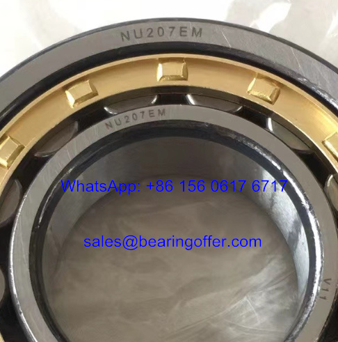 NU207EM Cylindrical Roller Bearing 35x72x17 Rolling Bearing - Stock for Sale