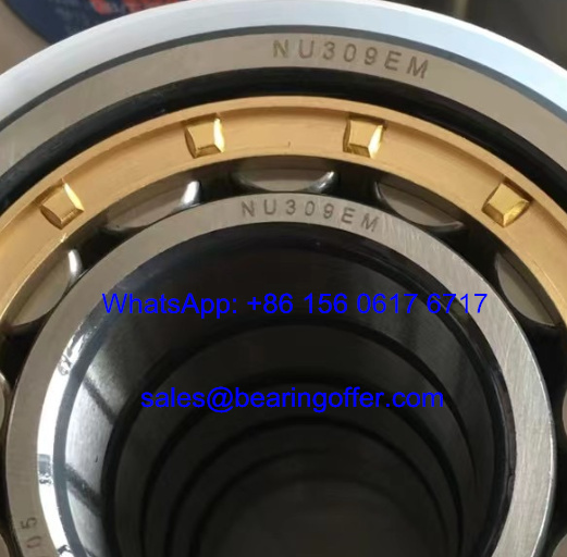 NU309EM Cylindrical Roller Bearing NU309E Rolling Bearing NU309 - Stock for Sale