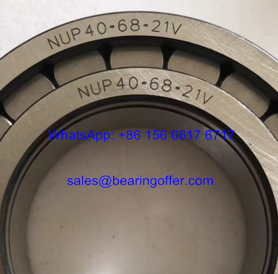 NUP40*68*21V Transmission Bearing NUP40X68X21V Roller Bearing NUP406821V - Stock for Sale