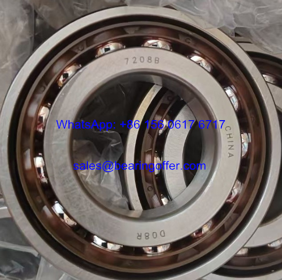 7208B Angular Contact Ball Bearing 40x80x18 Rolling Bearing 7208 - Stock for Sale