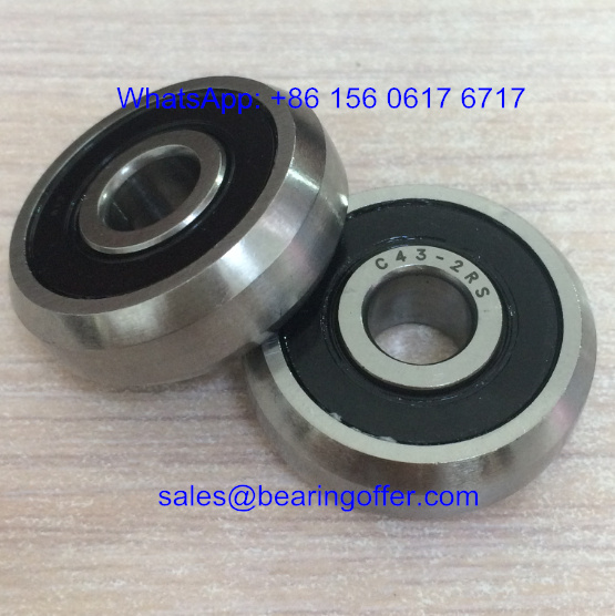 C43RS Guide Roller Bearing C43-2RS Ball Bearing - Stock for Sale