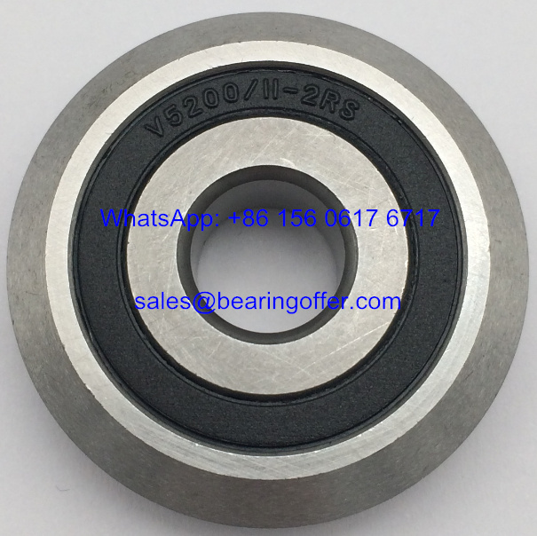 V5200/11-2RS Guide Rail Bearing 11x38x12 Ball Bearing V5200-11 - Stock for Sale