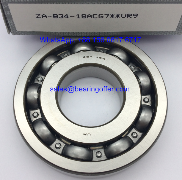 ZA-B34-18ACG7**UR9 Automobile Bearing 34x80x16 Ball Bearing - Stock for Sale