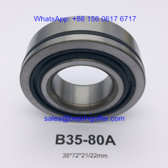 B35-80A Gearbox Bearing 35x72x22 Ball Bearing B35-80 - Stock for Sale