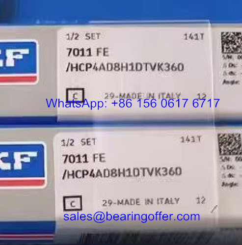 7011FE/HCP4AD8H1DTVK360 Precision Ball Bearing 55x90x18 Ball Bearing - Stock for Sale