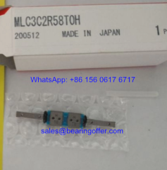 MLC3C3R58T0H Linear Rail Carriage 3x8x11.5 Guide Block MLC3 - Stock for Sale