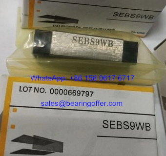 SEBS9WB Linear Guide Carriage 9x30x37.5 Runner Block SEBS9 - Stock for Sale