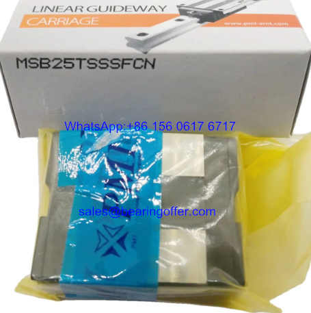 MSB25TSSSFCN Guide Carriage 26x48x60.2 Linear Slider MSB25TS - Stock for Sale