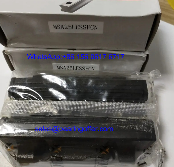 MSA25LESSFCN Guide Carriage 29.5x100.6x70 Linear Slider MSA25LE - Stock for Sale