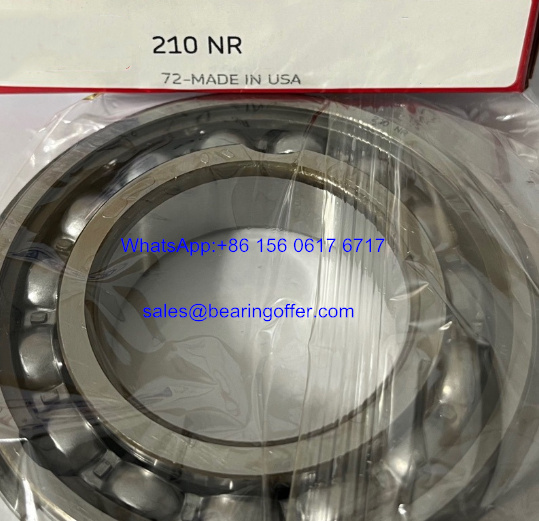 210NR Deep Groove Ball Bearing with Snap Ring 50x90x20 Rolling Bearing - Stock for Sale