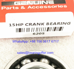 6205 15HP Motor Crank Bearing 25x52x15 Ball Bearing - Stock for Sale