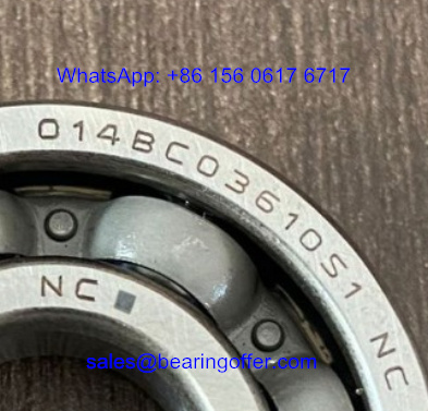 014BC03610S1 Gearbox Bearing 15x37x10 Ball Bearing 014BC03610 - Stock for Sale