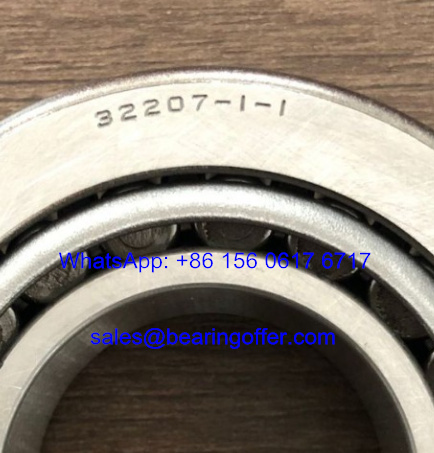 32207-1-1 Transmission Bearing 35x72x24.25 Roller Bearing 32207-I-I - Stock for Sale