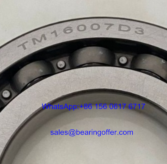 TM16007D3 Gearbox Bearing 35x62x9 Ball Bearing 16007D3 - Stock for Sale